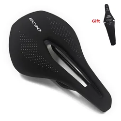 EC90 Bicycle Seat MTB Road Bike Saddles PU Ultralight Breathable Comfortable Seat Cushion Bike Racing Saddle Parts Components