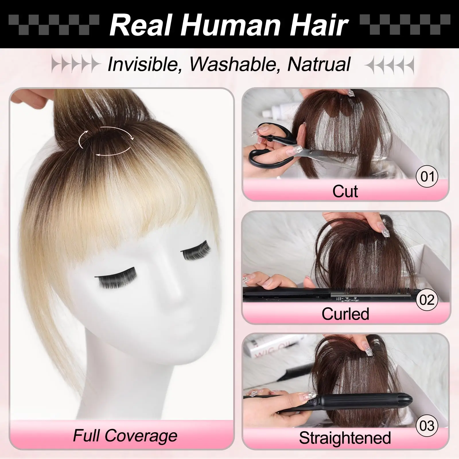 Thumbnail 4 - #23 Cheap Air Bangs Hair Pieces Worth Buying
