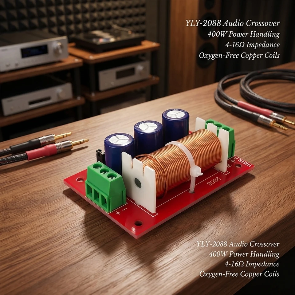 YLY-2088 2-Way Audio Speaker Crossover Filter Module 400W Full