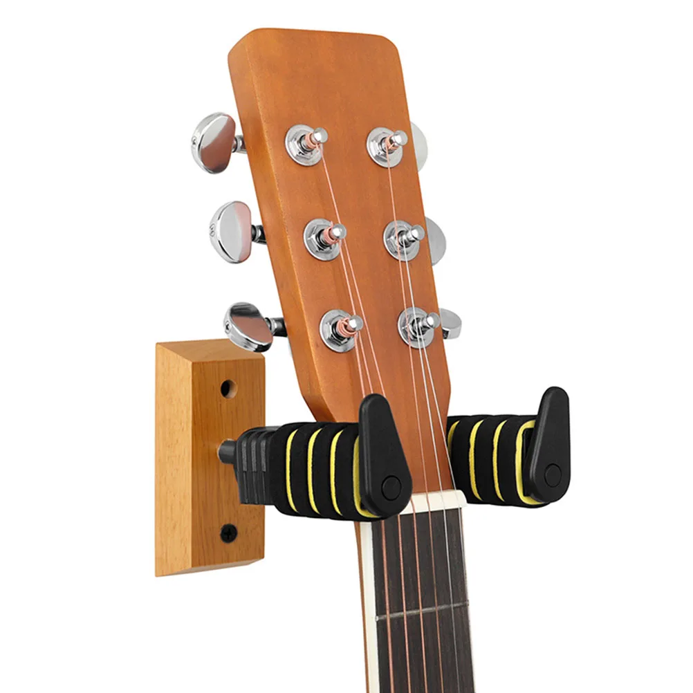 

Guitar Wall Holder Hook Mount Ukulele Hooks Self-locking Stand Metal Hanging Rack