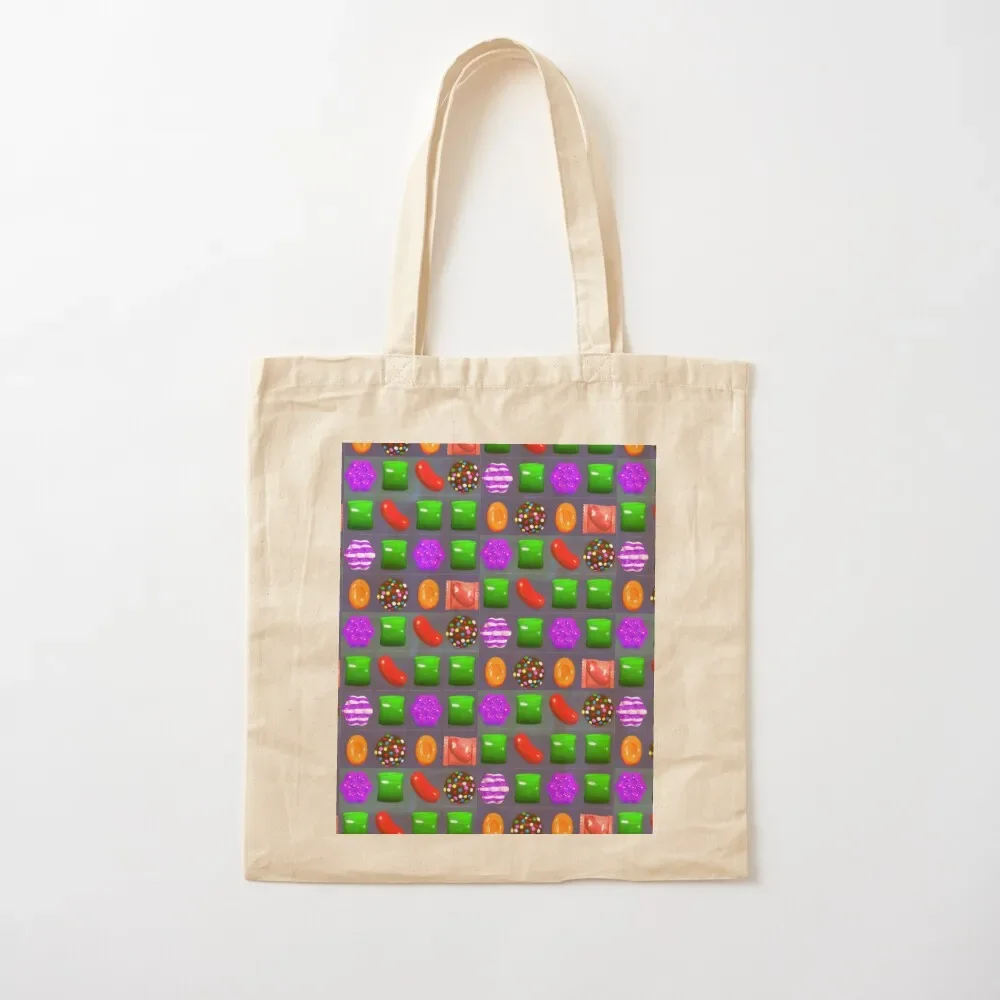 Candy Combo Candy Crush Tote Bag personalized tote bag shopper bags for women Tote Bag