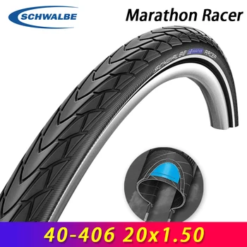 SCHWALBE 20 inch marathon racer 40-406 20x1.50 level 4 protection folding bike BMX bike steel wire tire bicycle parts