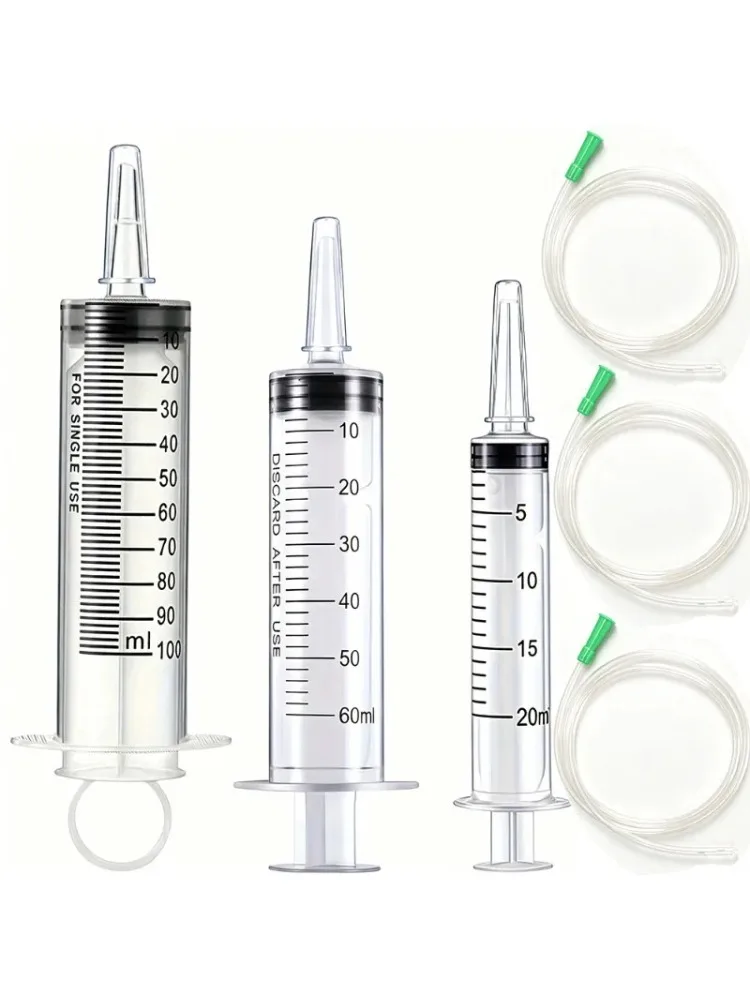 20 ml-550 ml Wytrzymała, duża pojemność strzykawki do ekstrakcji oleju samochodowego, odpowiednia do dozowania kleju w laboratorium, wielofunkcyjnego dozowania płynów. — 2