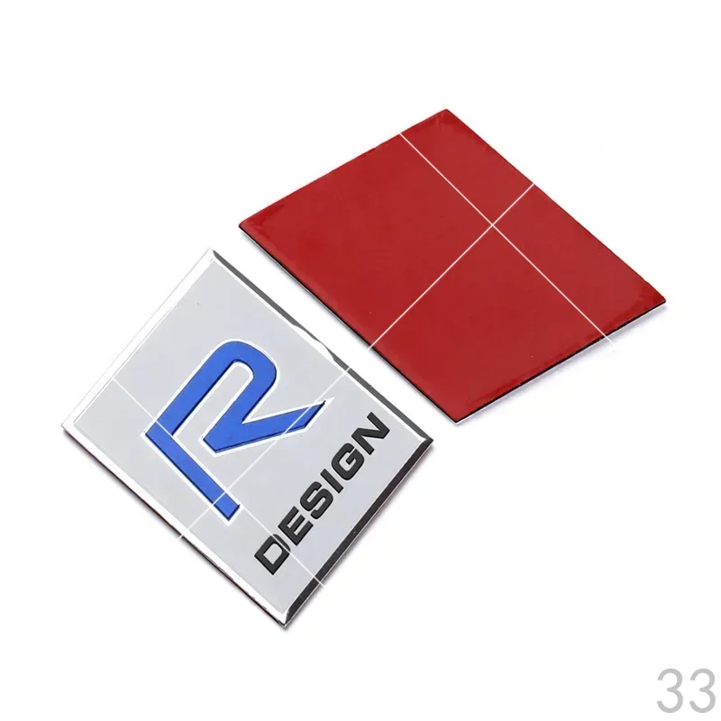 3D Aluminium Thin Sticker RDESIGN Polestar AWD Ocean Race Emblem Sweden Crown Badge For Volvo XC60 XC90XC40 V40 V60 V90 S60 S90 - view 4