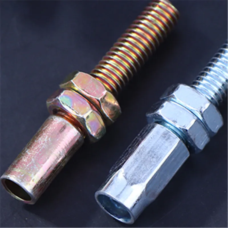 

10 Set Motorcycle Throttle Cable Components Throttle Cable Screws Agricultural Machinery Go Kart Throttle Cable Screws M6 Screws