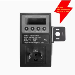 Electronic Drainage Valve Timer XY801H Ac110-240v OFF:1Second -99 Hours On:1S -99 Hours XY3801L DC7-36V AC/DC