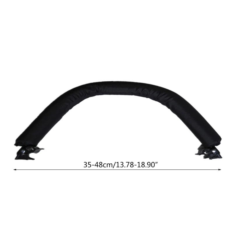 Black Pushchairs Front Armrest Round Tube Removable Stroller Armrest Bumper for Toddler Pram Accessories for Baby