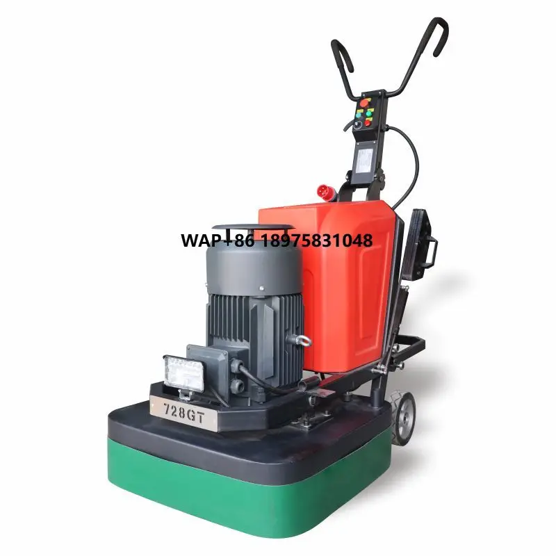 Heavy Duty Marble Epoxy Diamond Electric Planetary Motor 15KW Semi-Automatic Floor Grinding and Polishing Machine Concrete Grind