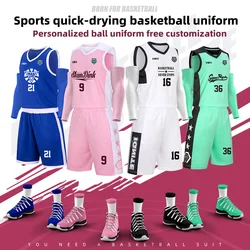 Men Women Adult Kids Basketball Jersey Customize Quick-drying Breathable Training Uniform Boy Girls Shirts Sportswear Tracksuit