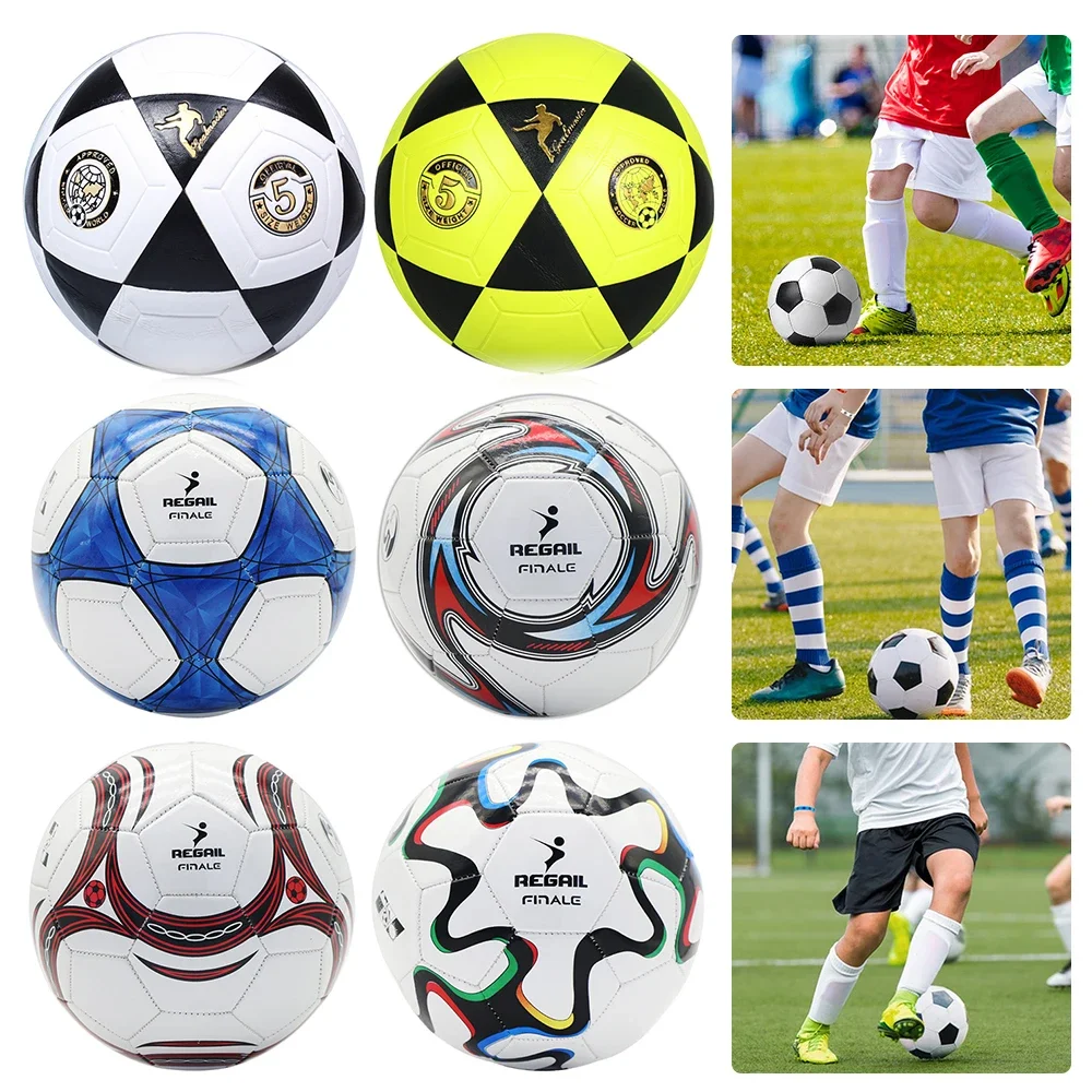 

Мяч для тренировки по футболу размер 5, мячи для тренировок по футболу из ПВХ, мячи для обучения гол футбольной лиги, мячи для спорта на открытом воздухе, матча, тренировок