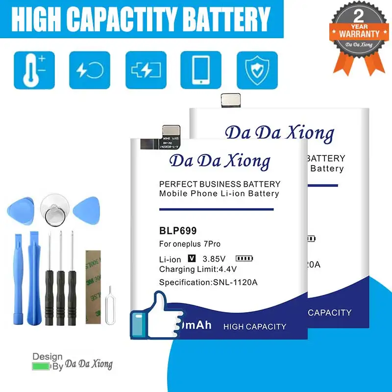 

BLP699 BLP743 BLP745 BLP759 BLP761 BLP785 BLP801 BLP813 Battery for One Plus 7 7T Pro 8T 8 Pro Nord 5G N100 BE2011 in Stock