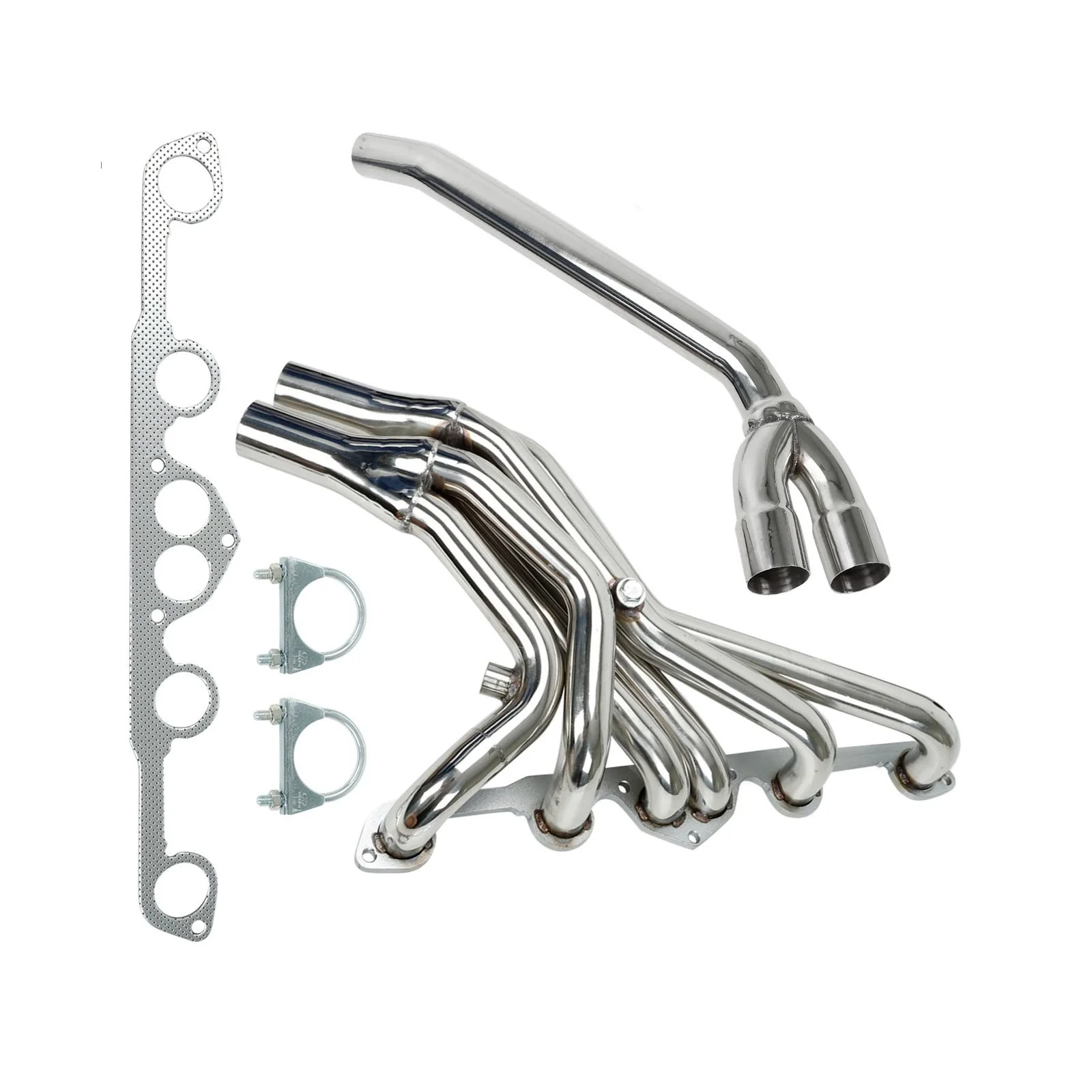 New Exhaust Pipe Stainless Steel for 77-83 Datsun 280Z/280ZX 2.8L Non-Turbo Stainless Exhaust Header Manifold EH28934