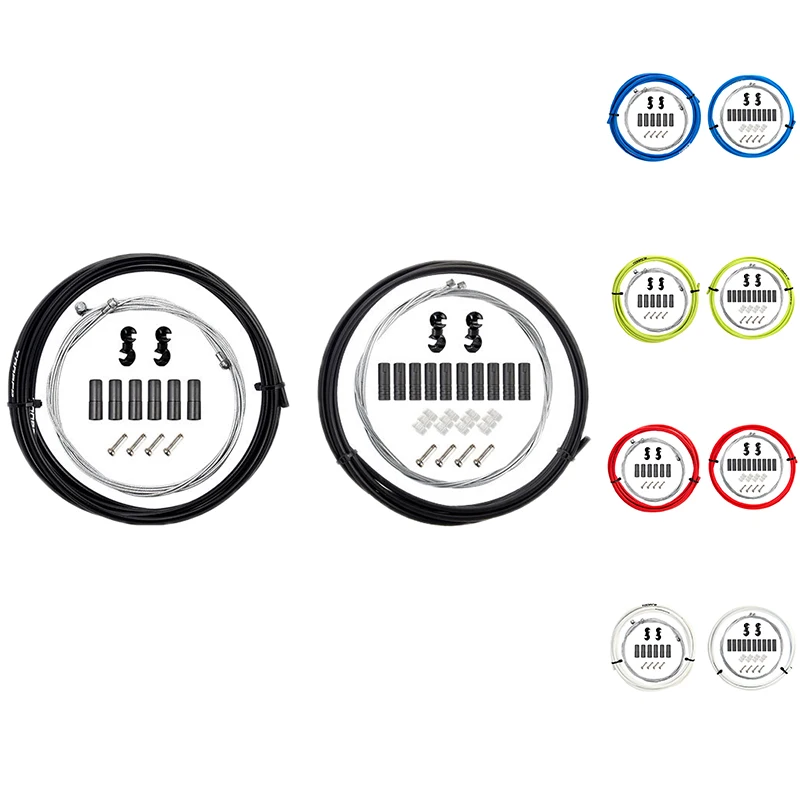 

TOOPRE Brake/Shift Cable&Housing Group Sets For MTB Bike Road Bicycle Shift Gear Derailleur/Brake Kits