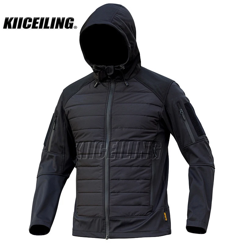 KIICEILING AK-XW Spring And Autumn Hiking Down Hunting Fishing Tactical Jackets For Men Warm Windproof Windbreakers Coat Women