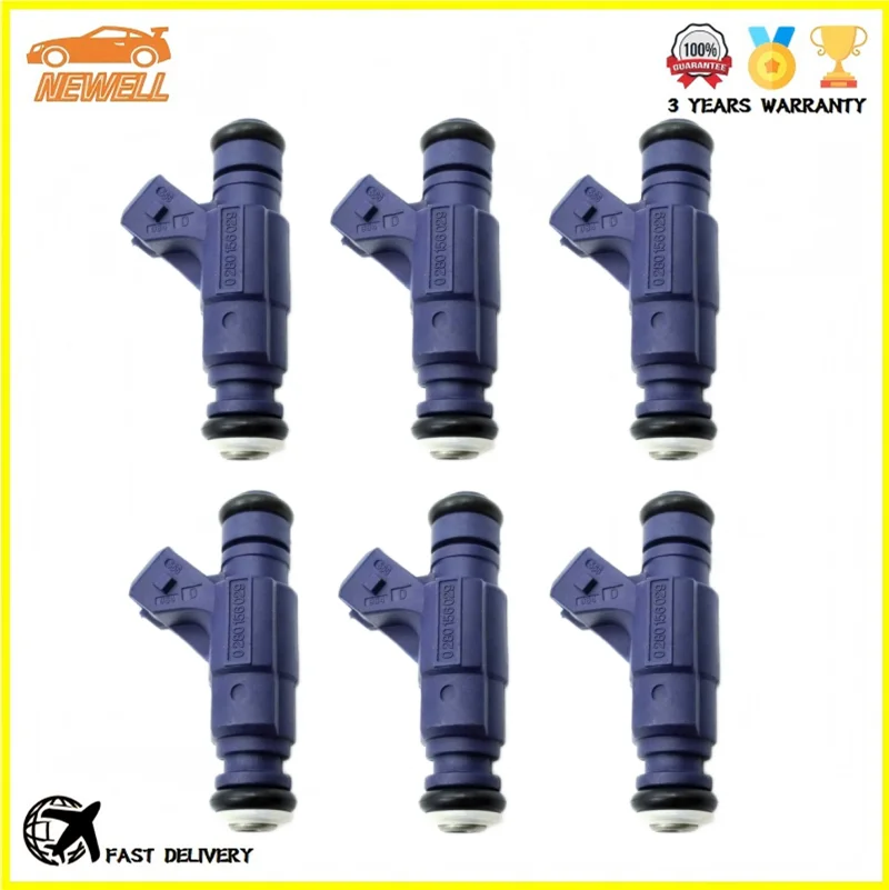 

6pcs 0280156029 1L2E-B5A Fuel injector For Ford Explorer Ranger 2001-2002 For Mazda Mercury V6 4.0L 1L2E9F593B5A 1L2E-9F593-B5A