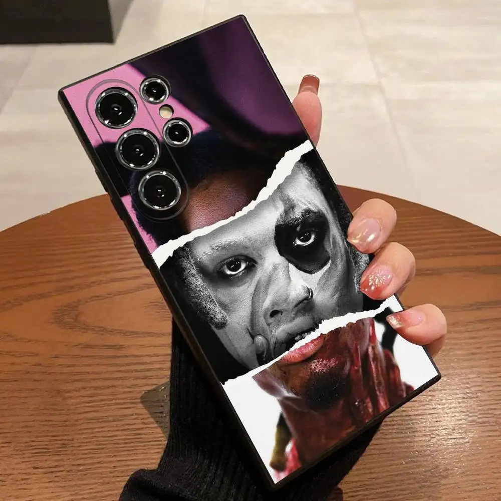 Etui na telefon D-Denzel Ta13oo Curry do Samsunga S25, S24, S21, S22, S23, S30, Ultra, S20, Plus, Fe, Lite, 5G Black Box