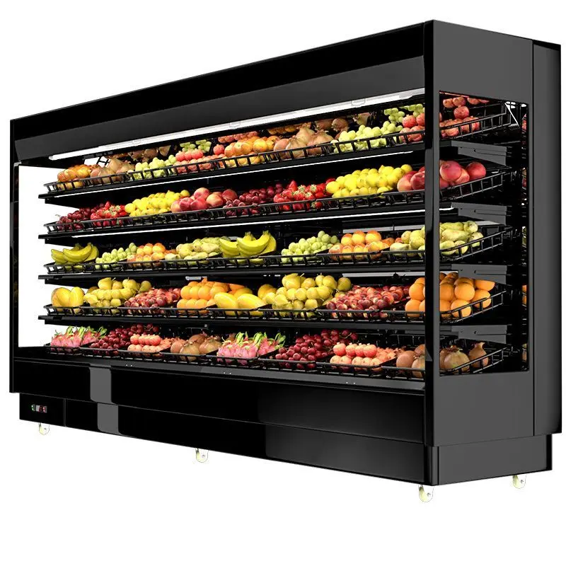 

Fruit and vegetable fresh-keeping transparent display cabinet