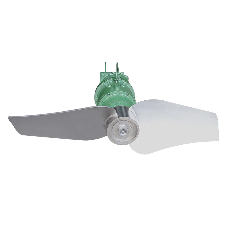 

Low-speed submersible thruster, suspended underwater thruster, sewage treatment oxidation ditch thruster