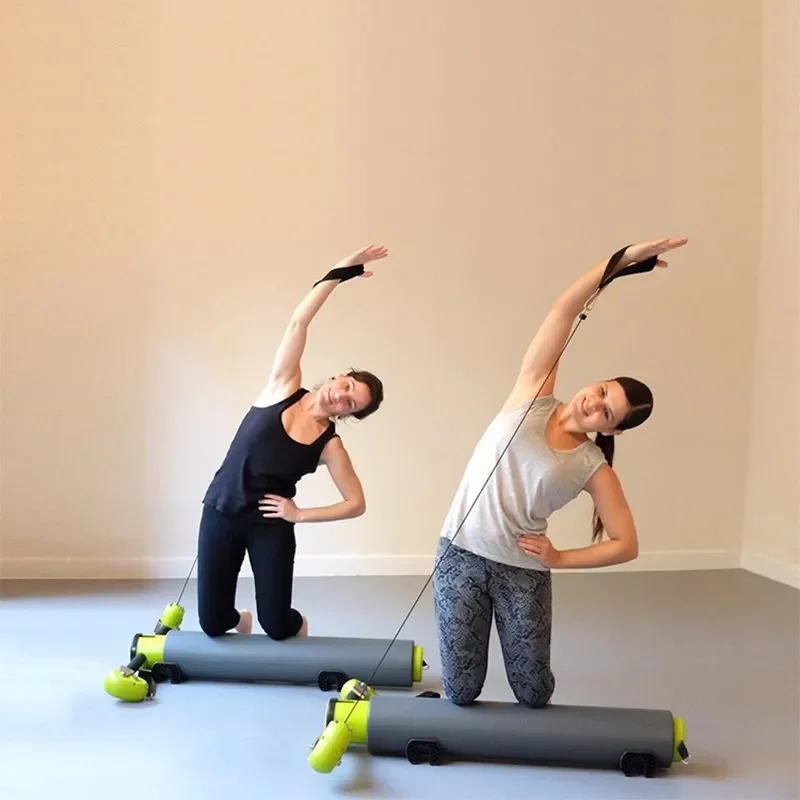 Pilates roller multi-functional mini core bed yoga open back training small home fitness device back  stretching machine