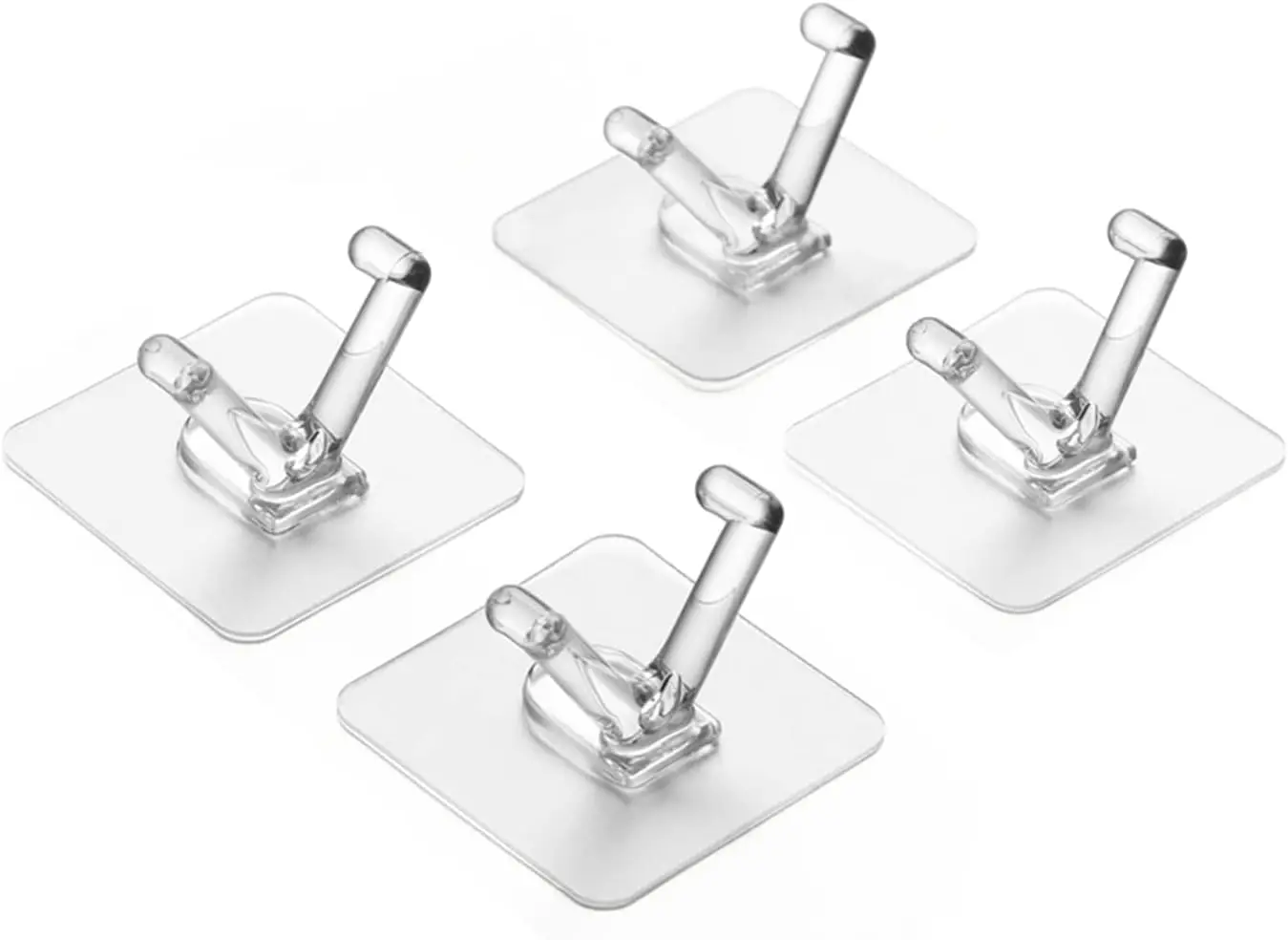 

Adhesive Razor Holder for Shower, Removable Shaver Holder Hanger Hooks for Bathroom Kitchen to Organize Loofah Towel Robe, 4