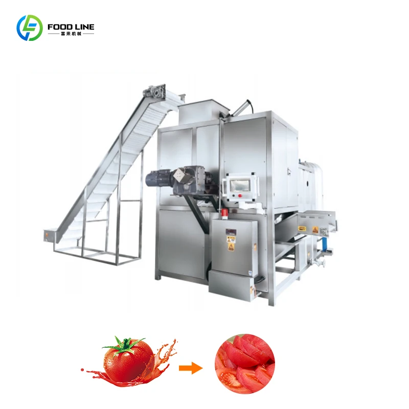 Large Capacity Steam Peeler Machine for Potatoes with 3 Guide Block Commercial Vegetable Fruit Processing Equipment Customize