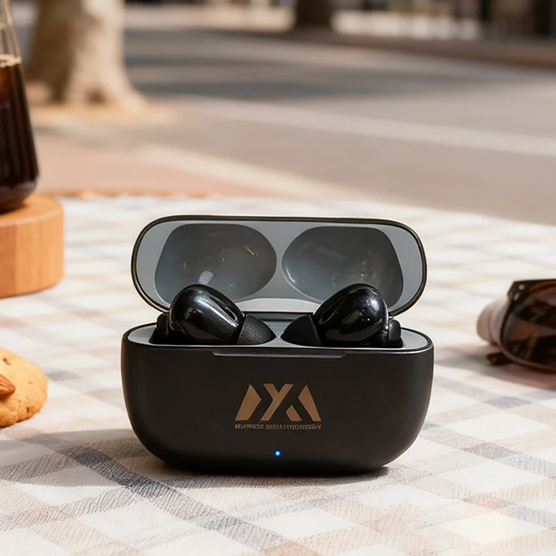 سماعات أذن لاسلكية A50 MYX - حافظة معدنية مقاومة للصدمات والخدش، صوت HiFi، توافق عالمي للهواتف الذكية