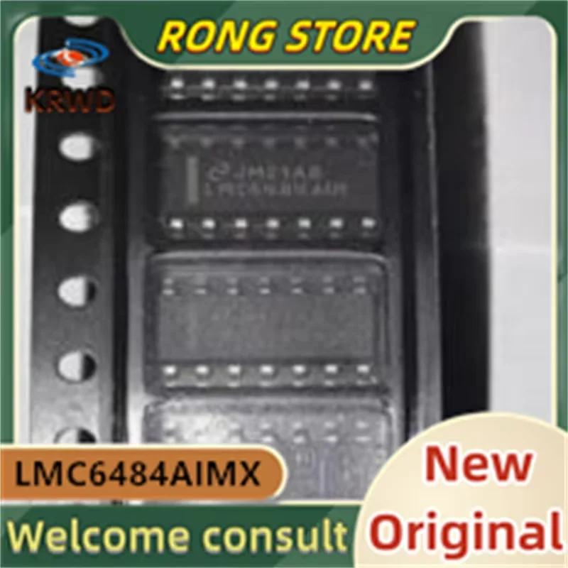 

(5 шт.) LMC6484AIM LMC6484AIMX LMC6484AIMX/NOPB SOP14 Новый и оригинальный чип IC