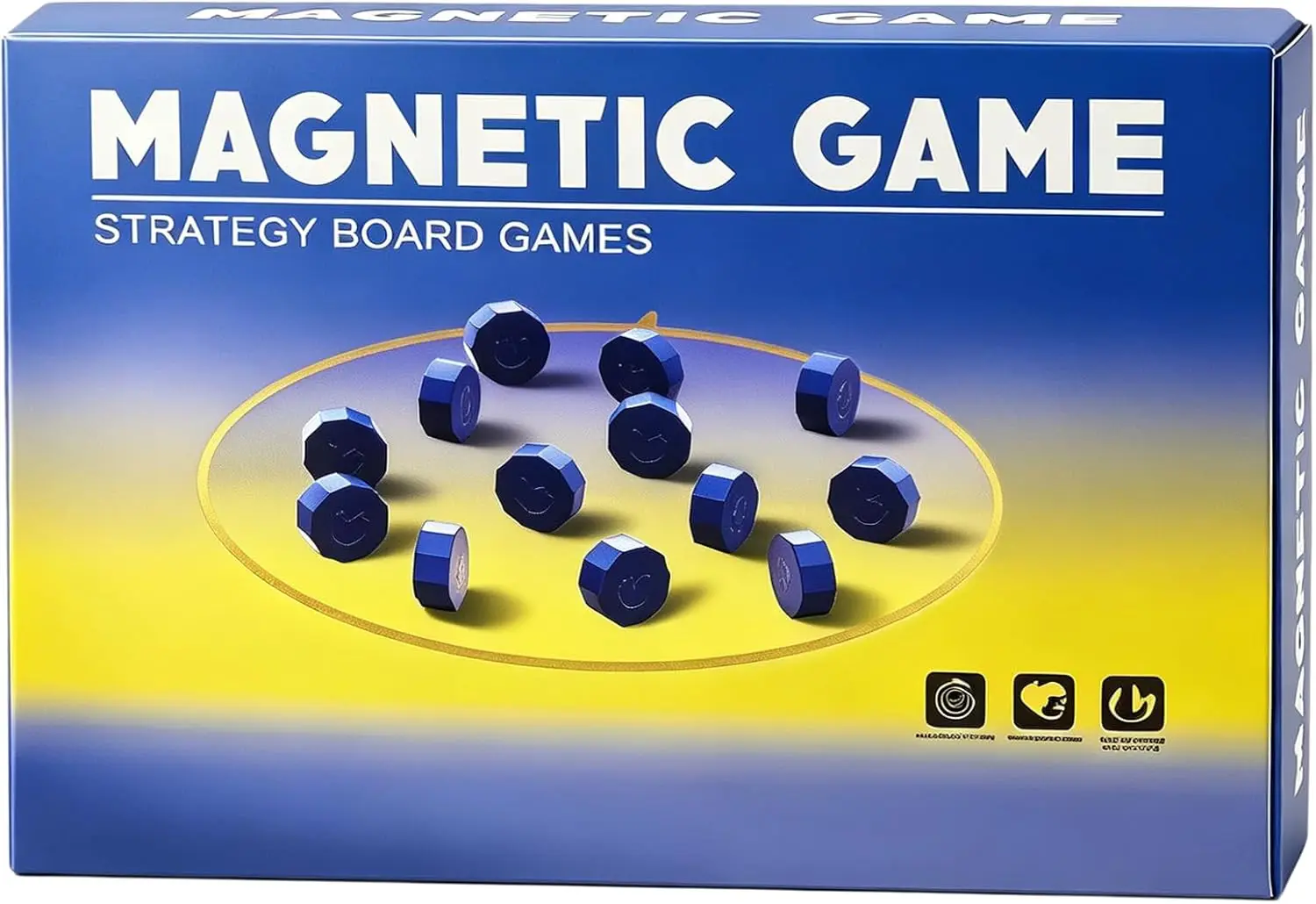 

Magnetic String Chess Game - Fun Strategy Puzzle for Family Game Night, Easter Basket Stuffers, Birthday & Christmas Gifts