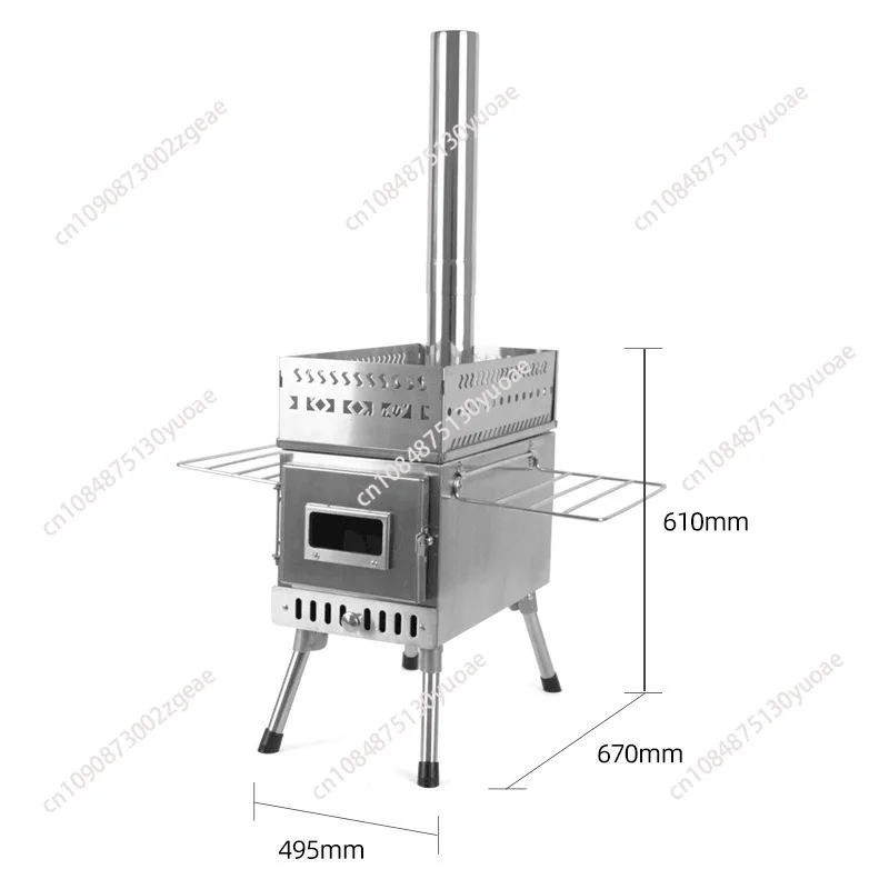 Outdoor tent  Sauna stove Folding wood stove Heating stove Sweat steam Sauna box Heating humidified stone basket