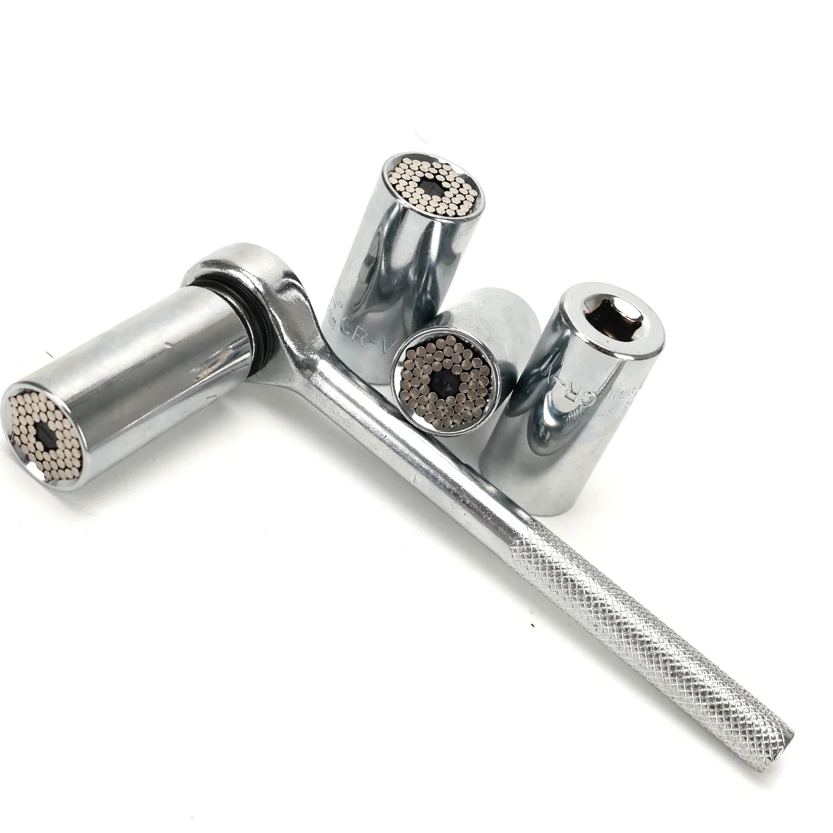 3-in-1 7-19mm Universal-Ratschenschlüssel-Set, Bohradapter, Multifunktionales Handwerkzeug für Auto- und Hausreparaturen – Detail 9