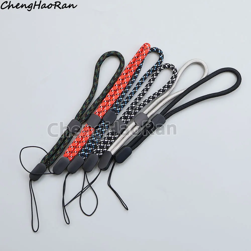 1 Pc ปรับสายรัดข้อมือสําหรับโทรศัพท์ iPhone Samsung USB แฟลชไดรฟ์คีย์พวงกุญแจผู้ถือกล้อง DSLR