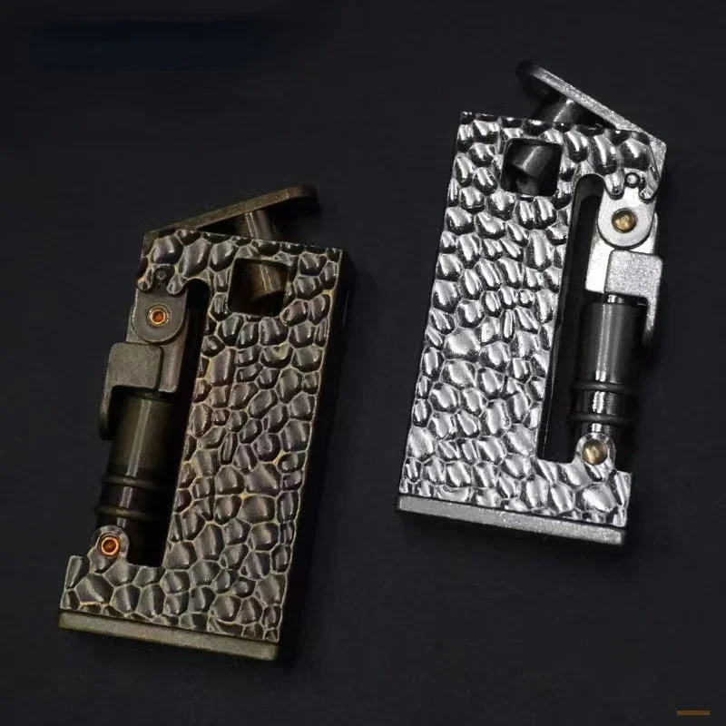 New Retro Scimitar Kerosene Lighter Windproof Crater Heterosexual Metal Lighter Wholesale Male Personalized Gift