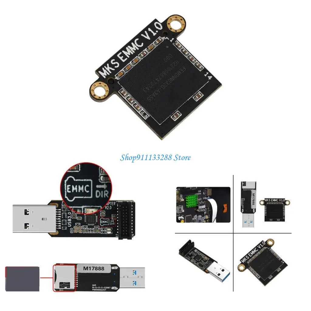 

G88D Fast Read/Write EMMC USB Адаптер карт для расширения -печати аксессуара