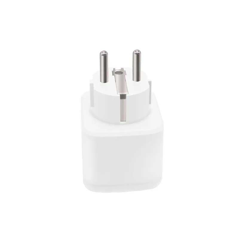 Tuya Smart Plug 16A EU Type WiFi Socket with Power Monitor Timing Function Voice Control Works with Alexa GoogleHome