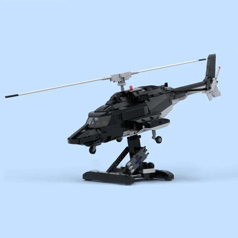 Moc Building Bricks Airplane Model Special Ops Helicopter Airwolf Bell Technology Blocks Gifts Christmas Toys DIY Sets Assembly