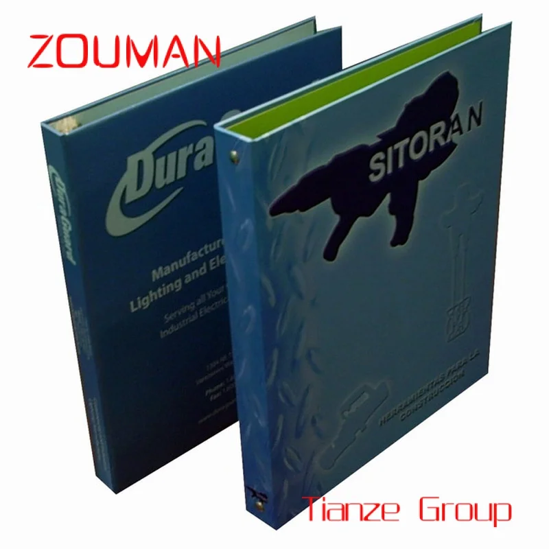 A5 A6เครื่องผูกกระดาษแฟ้มซอง3ห่วงสำหรับ A4ผลิตตามสั่งโรงงานในจีน