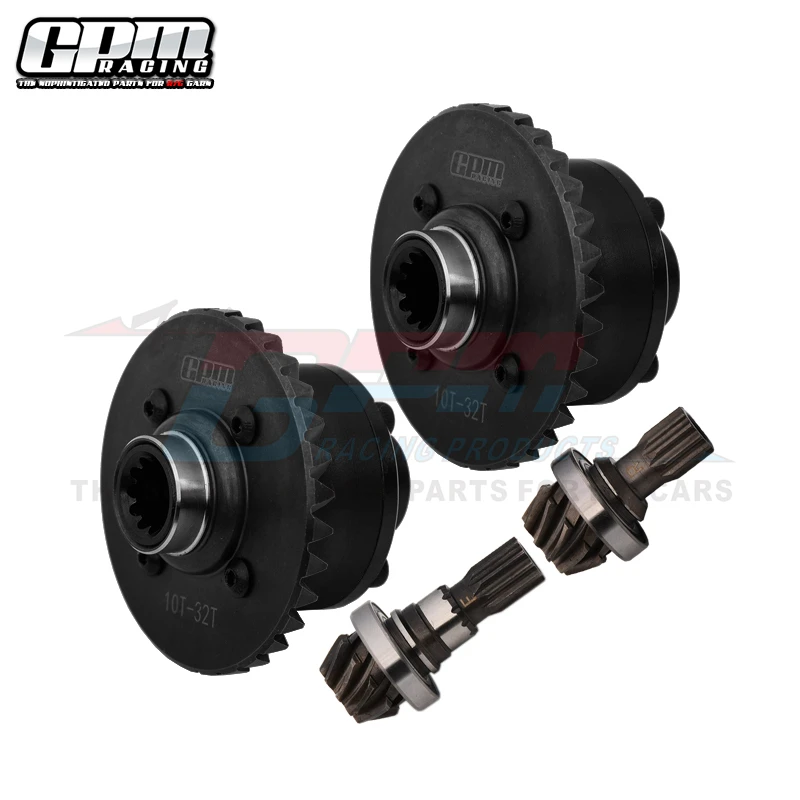 GPM Carbon Steel +7075 Alu F & R Complete Differential For TRAXXAS X-Maxx XRT