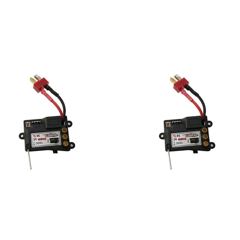 [Promotion】 2X Brushless Electronic Speed Controller ESC QZJ06 For Xinlehong Hosim Q901 Q902 1/16 RC Car Spare Parts Accessories