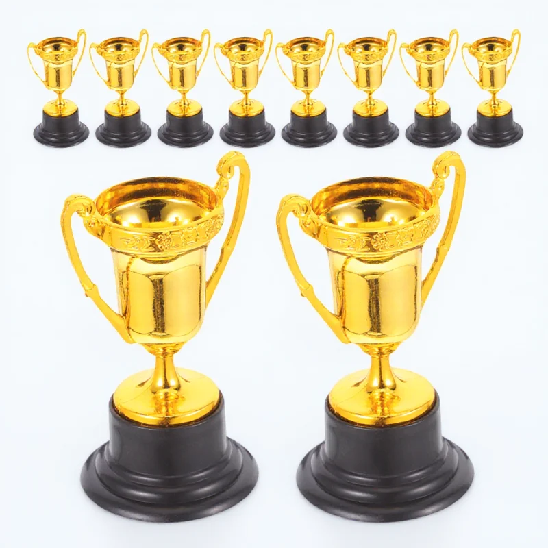 10 Pcs Trophy Award Trophies 's Reward Cups Contest for