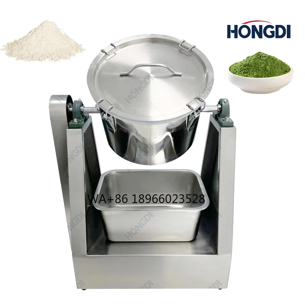 

Chemical Powder Double Cone Mixer Equipment for Food Powder Cocoa Powder Mixing