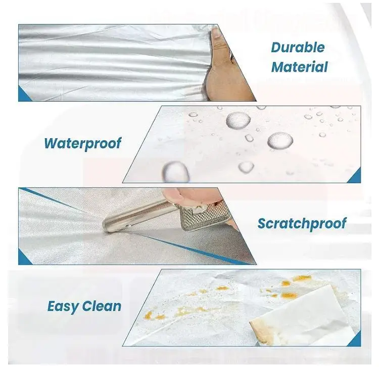 ل جيب رانجلر TJ JK JL 1996 2024 حماية خارجية مقاوم للماء الغبار غطاء خارجي كامل ظلة غطاء سيارة بديل #5