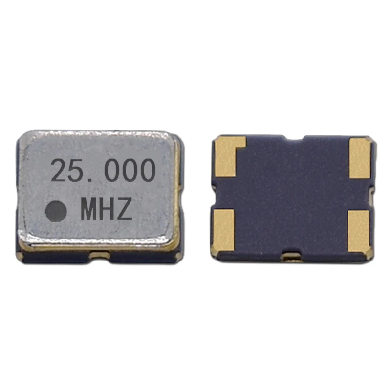 (5PCS) 25M 25MHZ 25.000MHZ 3225 TCXO 3.2X2.5MM Temperature Compensated Crystal Oscillator ±0.5PPM High-Precision CMOSECB