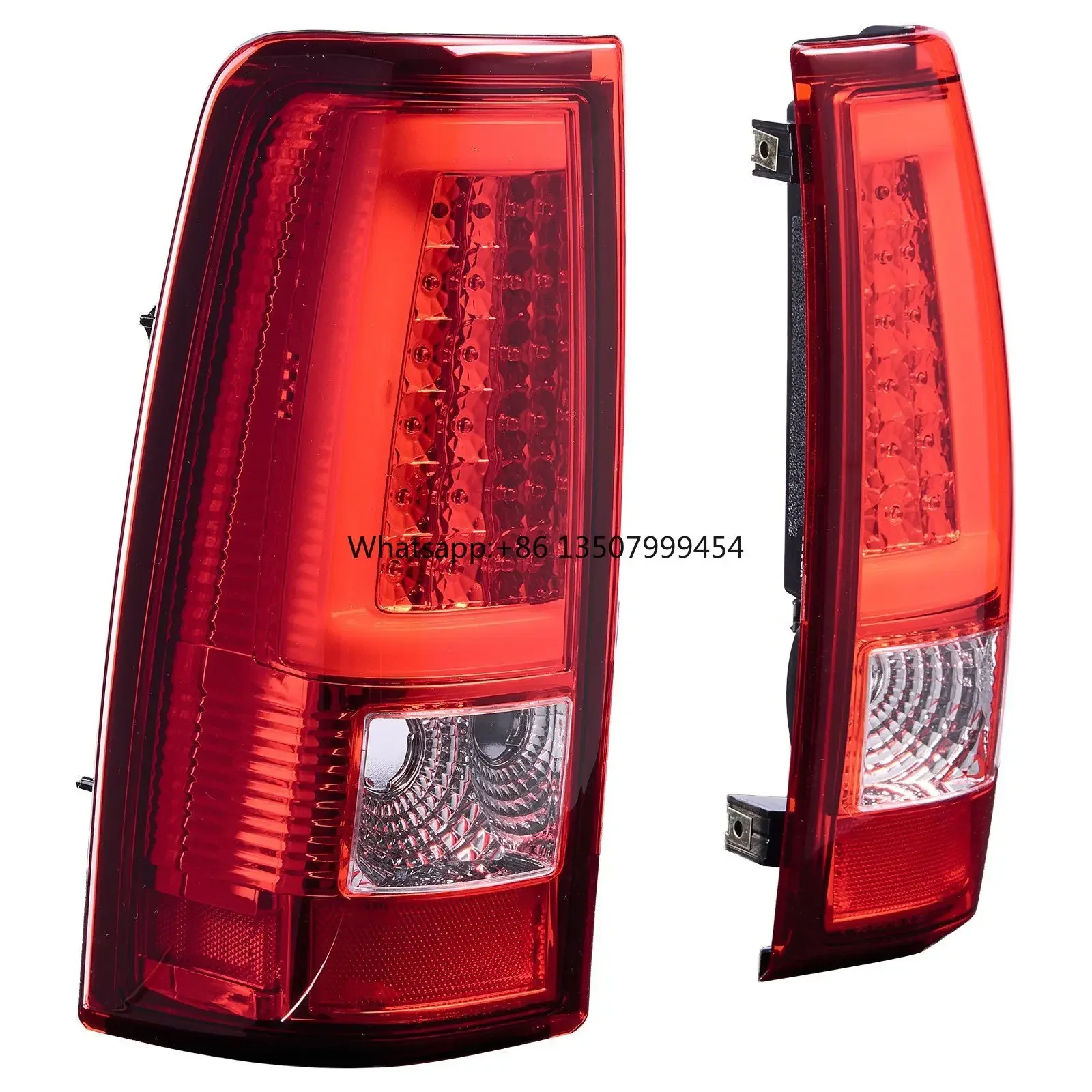 

Комплект из 2 светодиодных задних фонарей с красными линзами, 12В, для водителя и пассажира, премиум-качество, D0100X32FYJ, Новинка