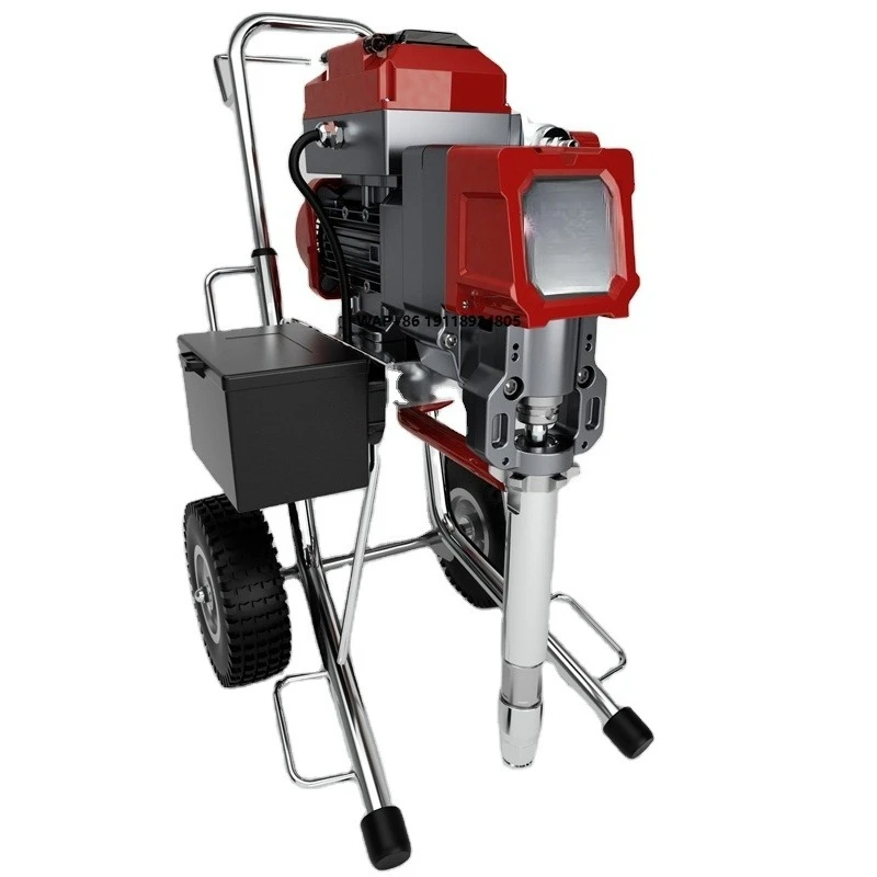 High Pressure Paint Machine Airless Sprayer Putty Latex Emulsion Varnish Painting Equipment Device Coating Tools Big Power