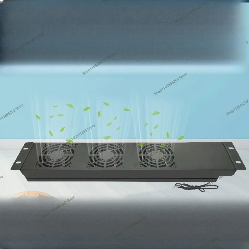 Intelligent Temperature Control and Variable Speed 2U Fan for Cooling, Speed Regulation, Ventilation and Cooling Fault Detection
