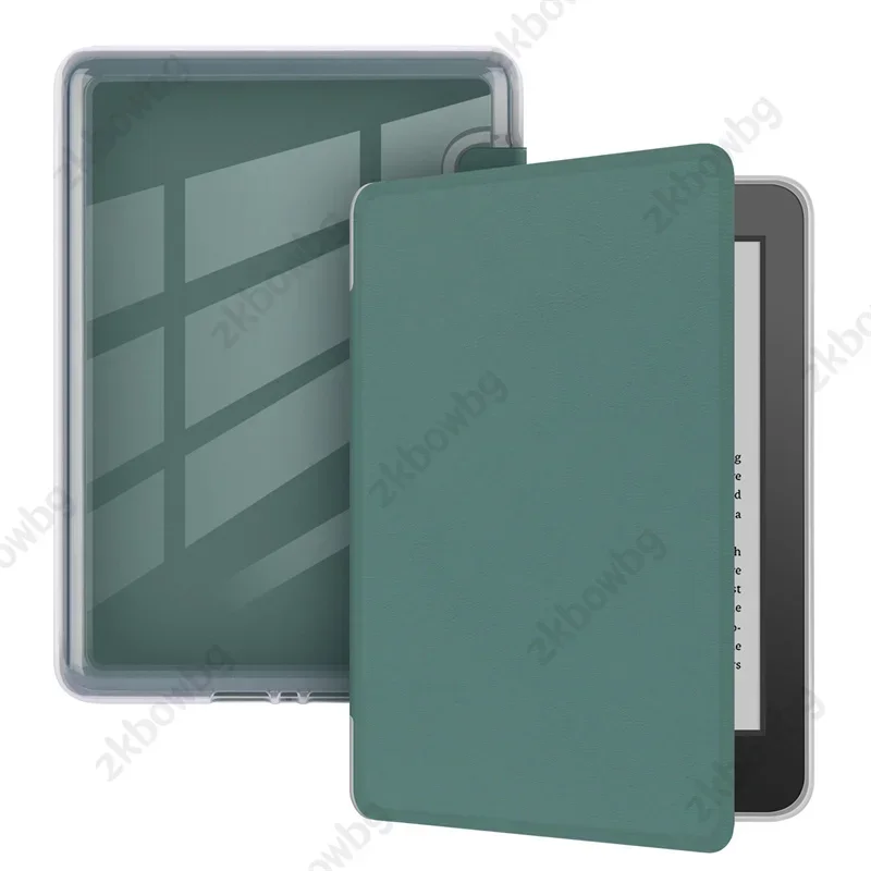 Transparent Back Case for 2021 All New Kindle Paperwhite Signature 11th Generation 6.8 Inch M2L3EK M2L4EK Cover Edition Funda