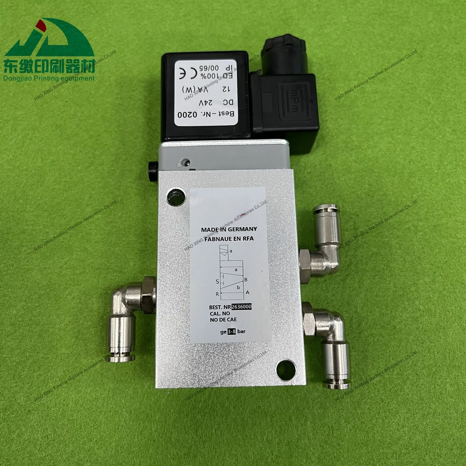 Parti di macchine da stampa Elettrovalvola 00.580.2291 per accessori per macchine da stampa Heidelberg Elettrovalvola di alta qualità