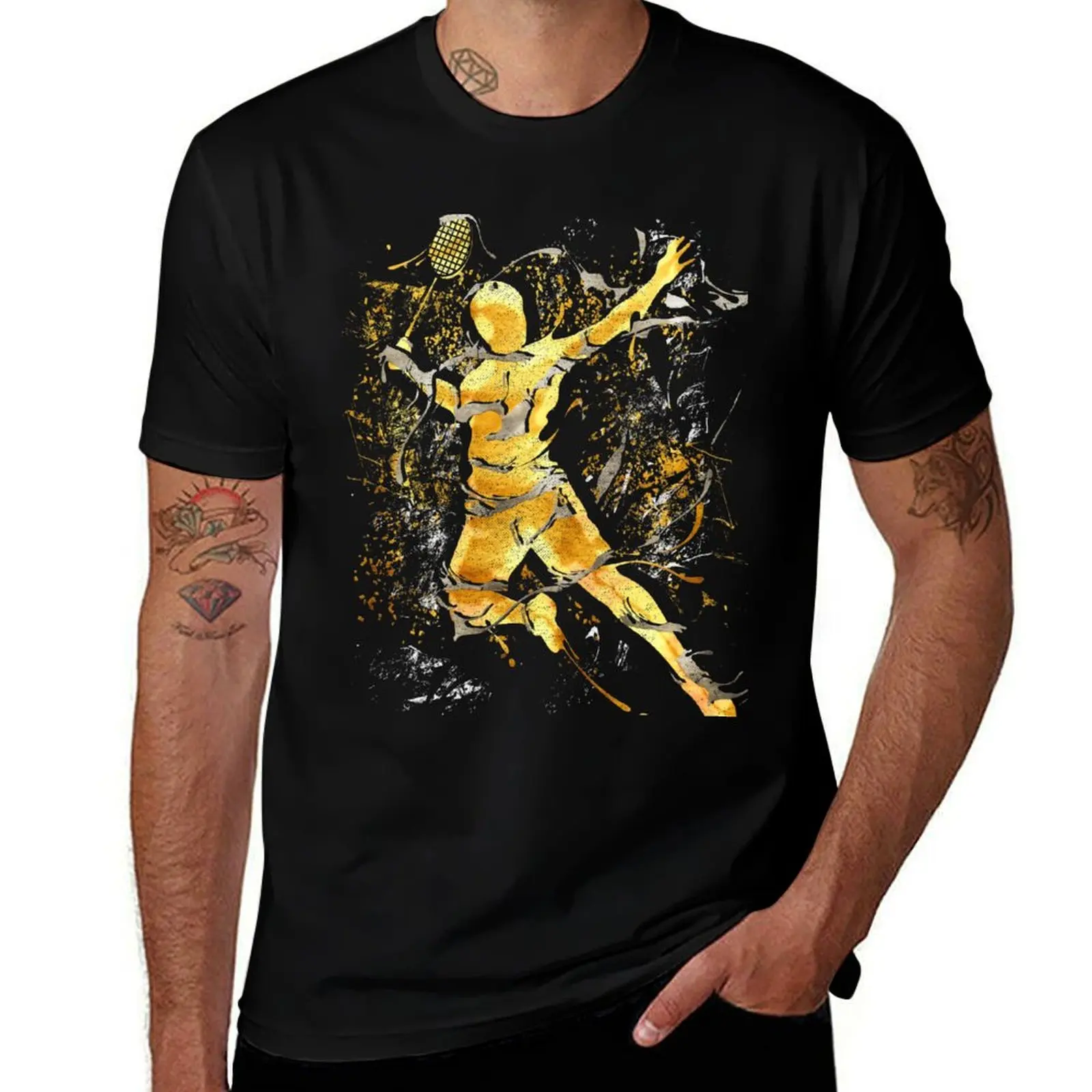 

Badminton - Badminton Player - Badminton Smash T-Shirt man t shirt graphic man t shirt designer T-Shirt