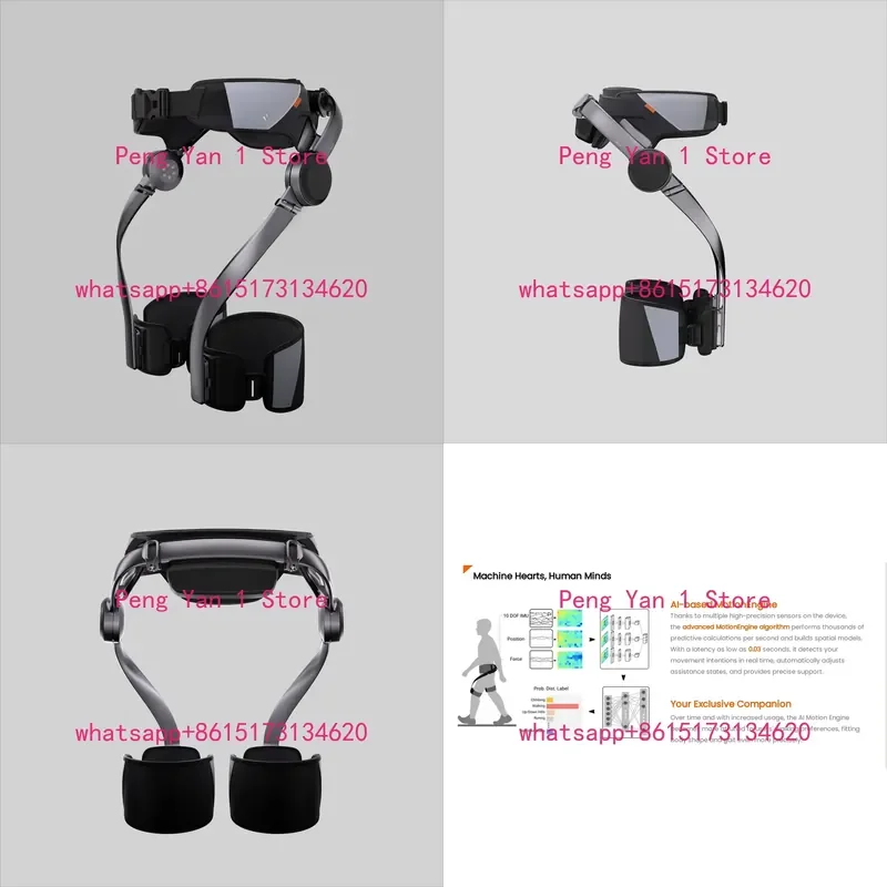 1PCS Experience enhanced mobility with this lightweight foldable outdoor exoskeleton. Designed for rugged adventures, it