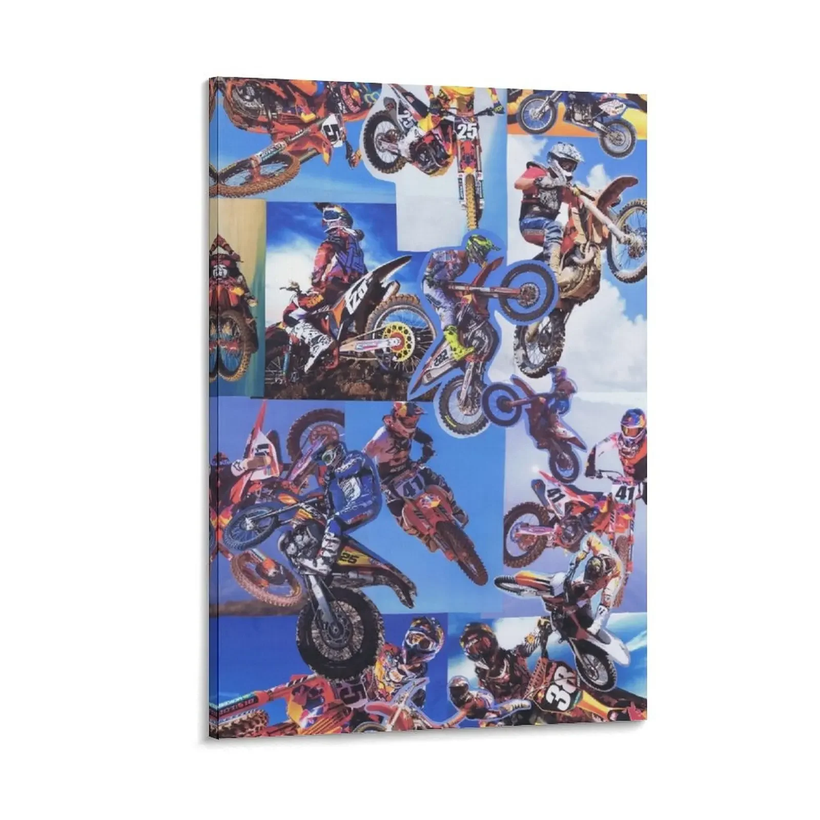 

Fight Club motorcross Canvas Painting decorative frames wall room Paintings on the wall anime decoration bedrooms decorations